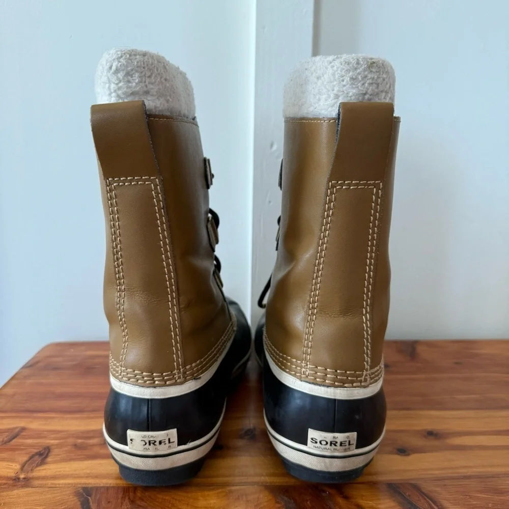 Sorel Yoot Pac Tan Winter Waterproof Boots